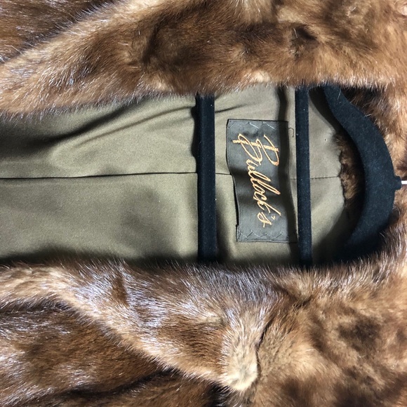 Authentic Vintage Mink Bullocks Coat
